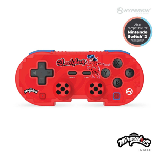 Hyperkin Pixel Art Bluetooth Controller Official Miraculous Edition for Nintendo Switch® / PC / Mac® / Android® / iOS® (Ladybug) 