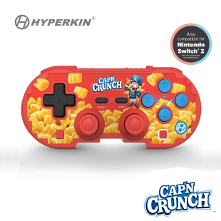Hyperkin Limited Edition Pixel Art Wireless Bluetooth Official Cap'n Crunch Controller