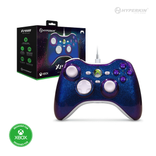 Xenon Wired Controller for Xbox Series X|S/ Xbox One / Windows 10|11 (Twilight Galaxy) – Hyperkin