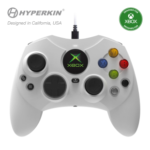 DuchesS Wired Controller for Xbox Series X|S/ Xbox One/Windows 10|11 (White) - Officially Licensed - Hyperkin