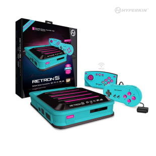 RetroN 5: HD Gaming Console for GBA®/ GBC®/ GB®/ Super NES®/ NES®/ Super Famicom™/ Famicom™/ Genesis®/ Mega Drive/ Master System® (Hyper Beach)