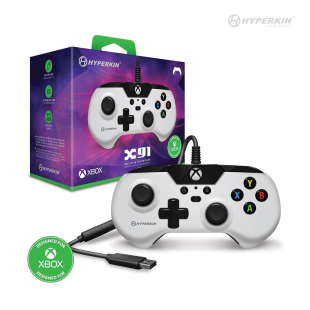 Hyperkin X91 Wired Controller for Xbox Series X/Xbox Series S/Xbox One/Windows 10 | 11  - Officially Licensed By Xbox