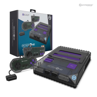 RetroN 2 HD Gaming Console for NES®/ Super NES®/ Super Famicom™ (Space Black)