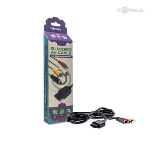  S-Video AV Cable for GameCube® / N64® / Super NES® - Tomee
