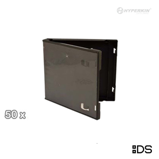  50x Retail Game Cartridge Case for Nintendo DS®  (Black)