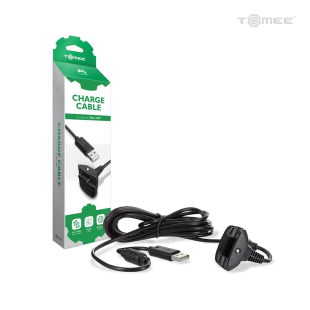  Controller Charge Cable for Xbox 360® (Black)  - Tomee