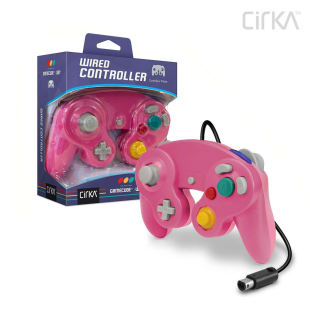 CirKa Wired Controller for GameCube®/ Wii® (Bubblegum Pink)