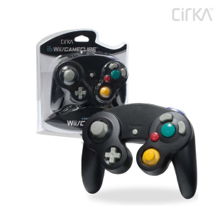  Wired Controller for Wii®/ GameCube® (Black) - Cirka