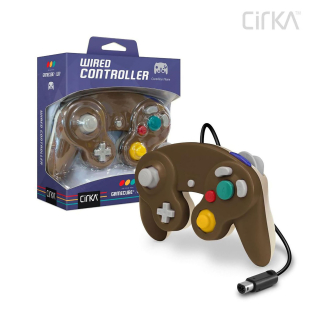 CirKa Wired Controller for GameCube®/ Wii® (Brown Beige)