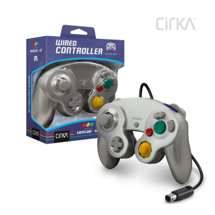  Wired Controller for Wii®/ GameCube® (Silver) - Cirka