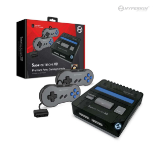 SupaRetroN HD Gaming Console For Super NES®/ Super Famicom™ (Space Black) - Hyperkin