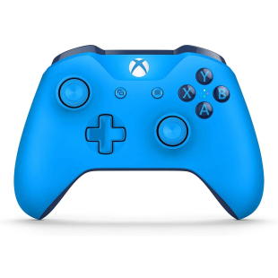  Wireless Controller for Xbox® One (Blue Vortex) - Microsoft