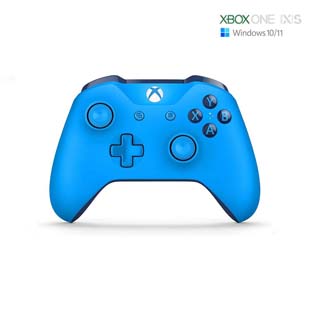  Wireless Controller for Xbox® One (Blue Vortex) - Microsoft