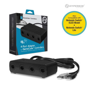  4-Port Controller Adapter for GameCube®  compatible with Nintendo Switch® / Wii U® / PC/ Mac® 