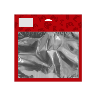 Generic Resealable Bag for Bulk Item (Red) (Regular) (50-Pack)