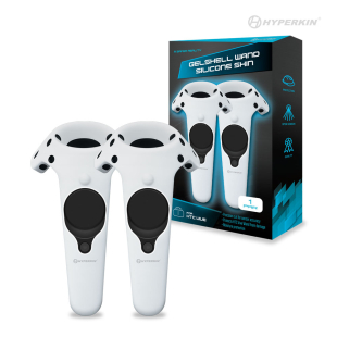  GelShell Controller Silicone Skin for HTC Vive (White) (2-Pack) 