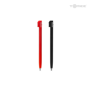  Stylus Pen Set for Nintendo DS®  Lite (Black/ Red / Bulk / 2-Pack) - Tomee