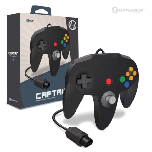 Captain  Premium Controller for N64® (Black)