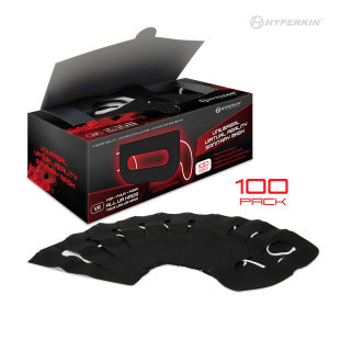  Universal VR Sanitary Mask V2.0 for HTC Vive® Pro/ HTC Vive®/ PS® VR/ Gear VR/ Oculus™ Rift (Black) (100-Pack)