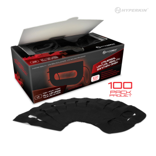  Universal VR Sanitary Mask V2.0 for HTC Vive® Pro/ HTC Vive®/ PS® VR/ Gear VR/ Oculus™ Rift (Black) (100-Pack)