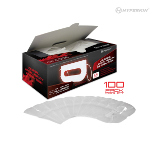  Universal VR Sanitary Mask V2.0 for HTC Vive® Pro/ HTC Vive®/ PS® VR/ Gear VR/ Oculus™ Rift (White) (100-Pack)