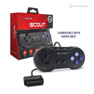 Scout Premium Controller for Super NES® (Space Black) - Hyperkin