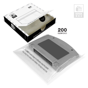 Resealable Bag for N64 Cartridge (200-Pack) - RepairBox