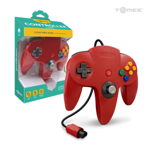 Controller for N64® (Red) - Tomee