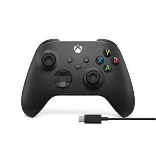 Wireless Game Controller for Xbox Series X® / Xbox Series S® (Black + PC cable)