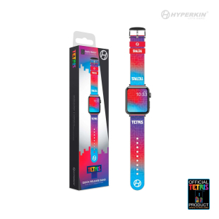 Official Tetris® Quick Release Band for Smartwatch/Traditional Watches (Hyper Gradient)  - Hyperkin