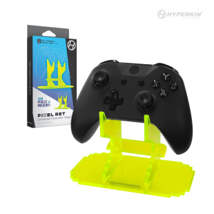 Pixel Art Universal Controller Stand for Xbox®/PlayStation®/Nintendo Switch®/More (Yellow) - Hyperkin