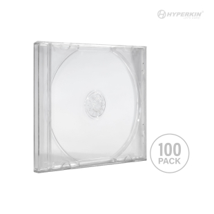100 x CD Jewel Case for PlayStation®, Sega Saturn™, Dreamcast®, and More