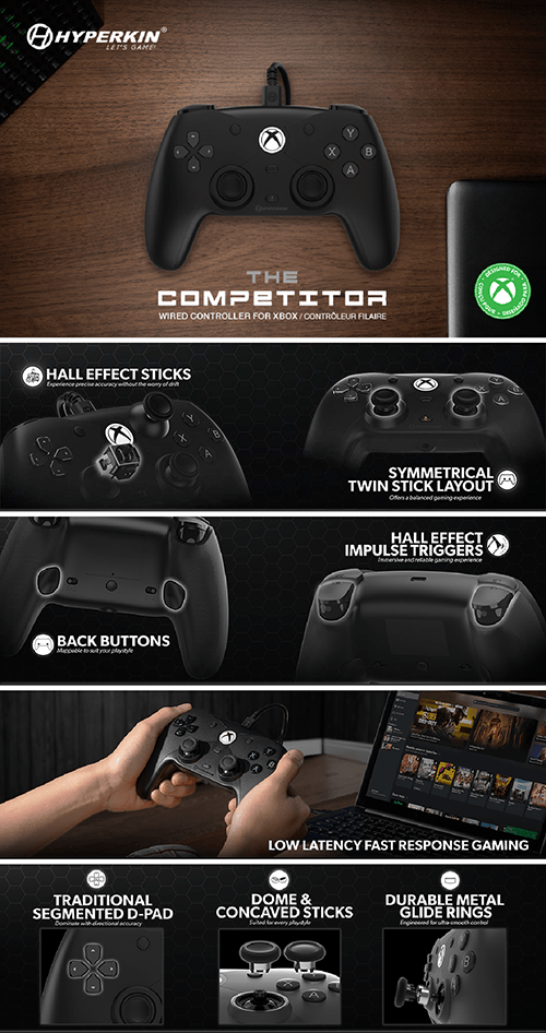 Competitor Black Controller