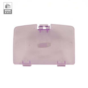  Battery Cover for Game Boy Color&reg;  (Clear Purple) - RepairBox