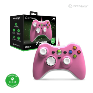 Xenon Wired Controller for Xbox Series X|S/ Xbox One / Windows 10|11 (Pink) ® Hyperkin