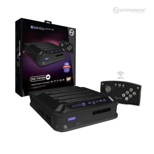 RetroN 5: HD Gaming Console for GBA®/ GBC®/ GB®/ Super NES®/ NES®/ Super Famicom®/ Famicom®/ Genesis®/ Mega Drive/ Master System® (Black)
