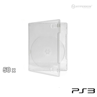  50x Replacement Game Case for PS3 &reg;  (Clear)
