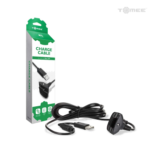  Controller Charge Cable for Xbox 360&reg; (Black)  - Tomee