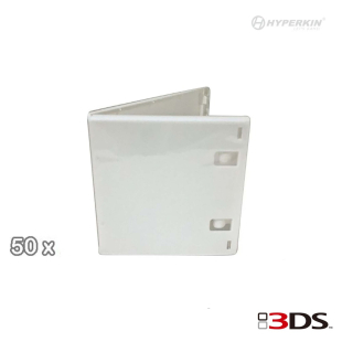 50 x Retail Game Cartridge Case (White) for Nintendo 3DS®