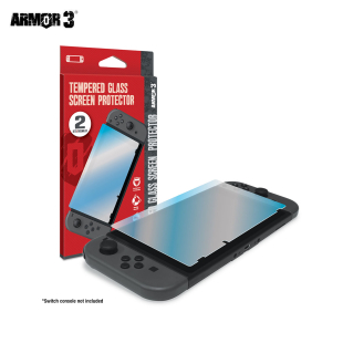  Tempered Glass Screen Protector for Nintendo Switch&reg;  (2-Pack) - Armor3