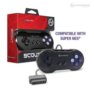 Scout Premium Controller for Super NES® (Space Black) - Hyperkin