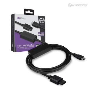 3-In-1 HDTV Cable for GameCube&reg;/ N64&reg;/ Super NES&reg;