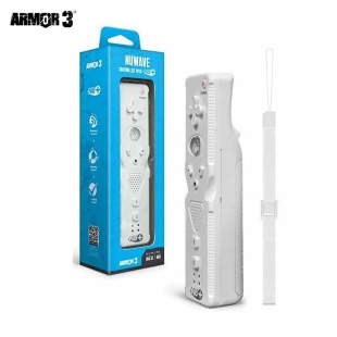 "NuWave" Controller with Nu+ for Wii U&reg;/ Wii&reg; (White) - Armor3