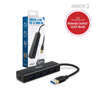 Universal 4-Port USB 3.0 Gaming Hub - Armor3
