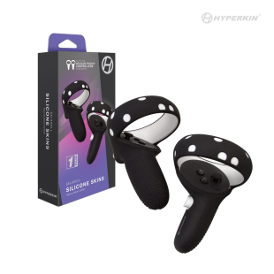 GelShell Silicone Skins For Oculus Touch&reg; Controllers (Oculus Quest&reg; 2) (1 Pair) (Black) - Hyperkin