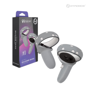 GelShell Silicone Skins For Oculus Touch&reg; Controllers (Oculus Quest&reg; 2) (1 Pair) (Gray) - Hyperkin