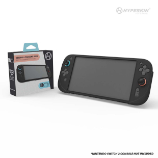 "GelShell" Silicone Skin for Nintendo Switch&reg; 2 (Black) - Hyperkin