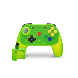 Brawler64 2.4 Ghz for N64 Wireless (Extreme Green)&reg; - RetroFighters