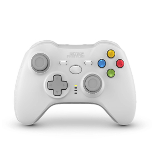 Hunter 360 Wireless Controller for Xbox 360 and PC (White)- Retrofighters