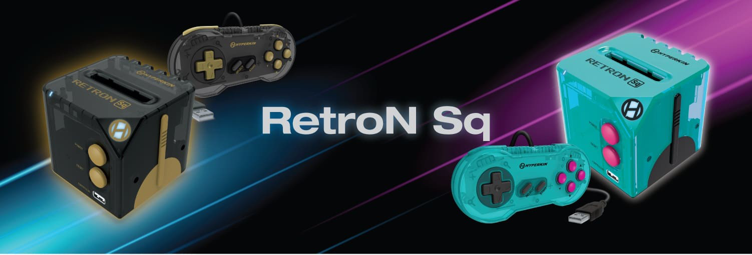 RetroN Sq: HD Gaming Console for Game Boy®/Game Boy Color®/ Game Boy Advance®  (Hyper Beach) - Hyperkin / Let's Game!